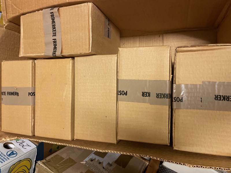 NORGE: Plomberad Kilovara 1980 och 1981, 3st av varje.