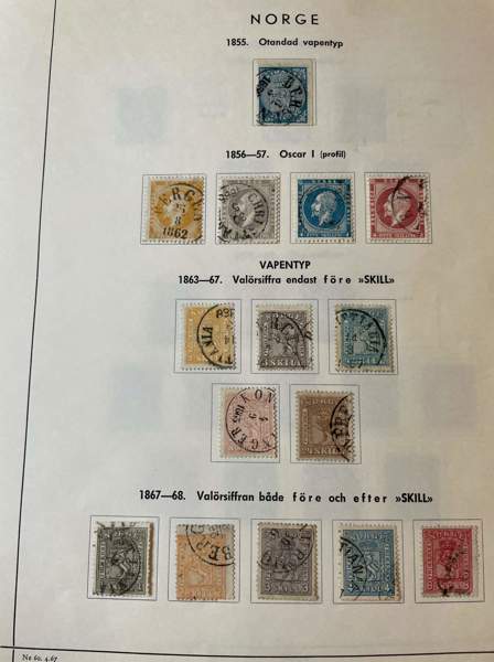 NORGE: Samling till 2008 i Facit-blad inkl "Back of the Book".