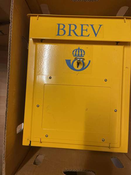 BREVLÅDA Postverket ca 40x30cm.
