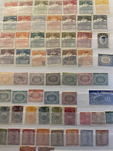 SAN MARINO: xx/x/0 samling i insticksalbum.