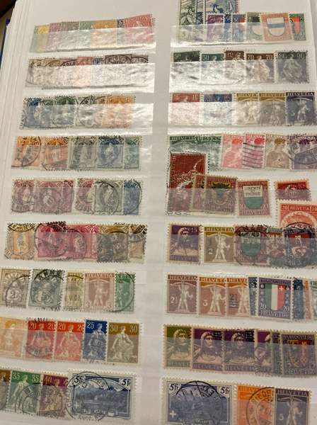 EUROPA: xx/x/o album Jugoslavien, Italien och Schweiz.