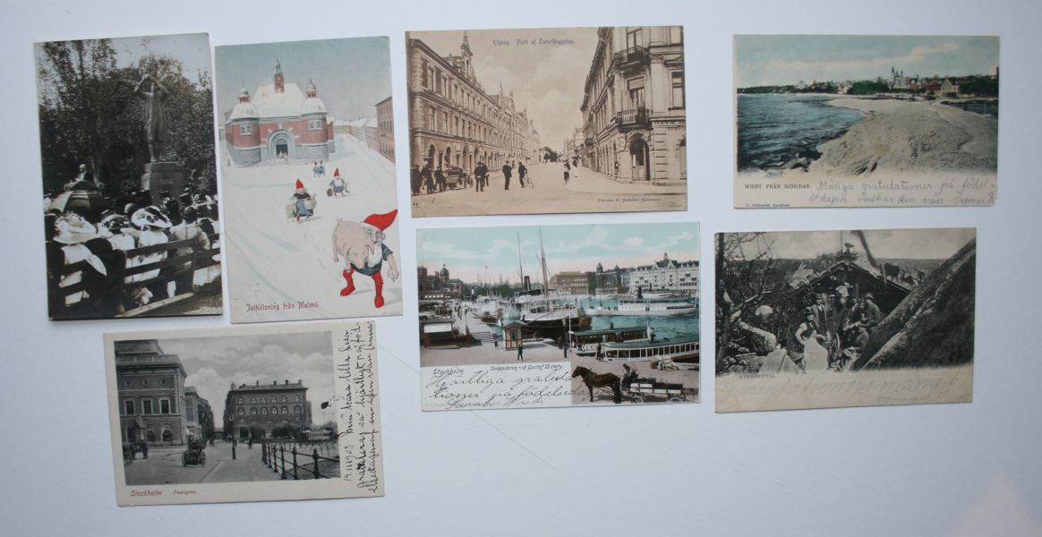 VYKORT: 89st mest topokort ca 1900-1910tal.