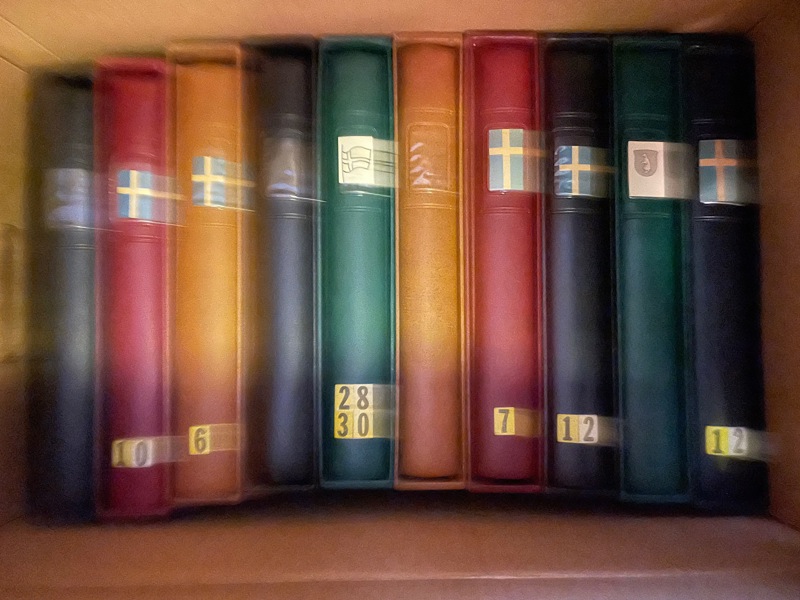 NORDEN: xx/o material i 10 album, bla 26st xx svenska Rabatthäften.