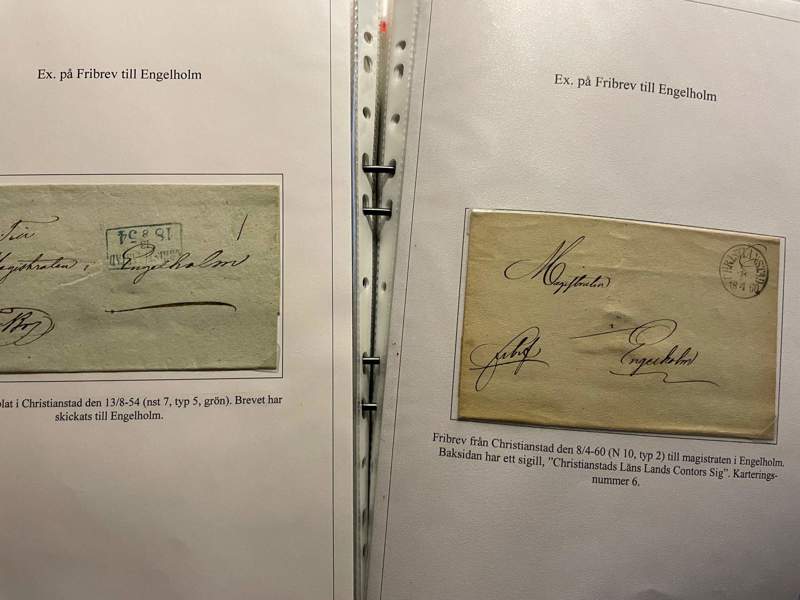 Ängelholm med omnejd: trevlig hemort-samling, ca 130 objekt.