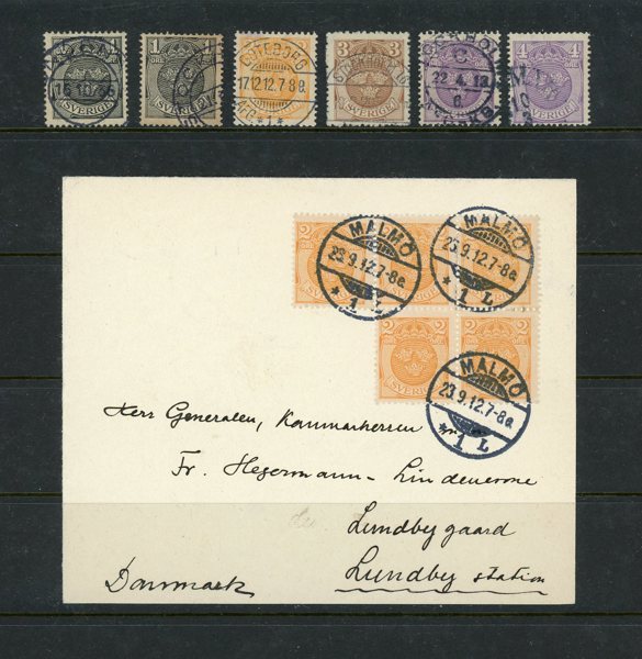 LILLA RIKSVAPNET: xx/x/o/BREV trevlig samling.