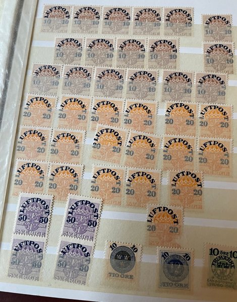 xx/x album 1920-1940tal inkl dubbletter.