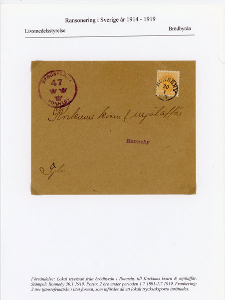 Ransonering Första Världskriget.