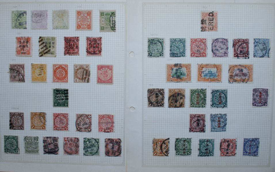 KINA: samling Drakar till 1952 på 17 sidor.