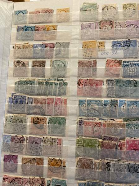 NEDERLÄNDERNA: mest stämplad samling till 1990talet.