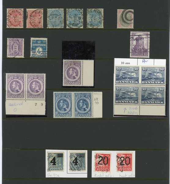 DANMARK: 13ex med bättre varianter. F5000kr.