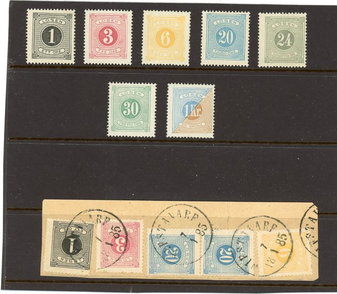 Lösen Tandning 14: sju olika x ex.