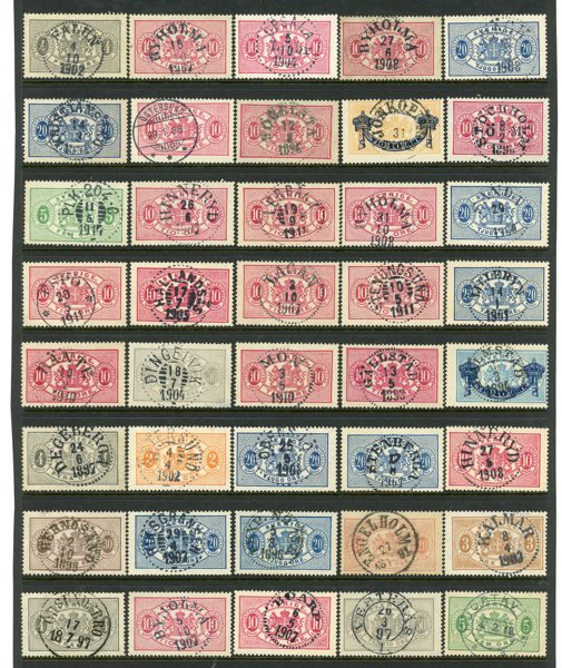 Tjänste: 40st med mest lyx-stämplar.