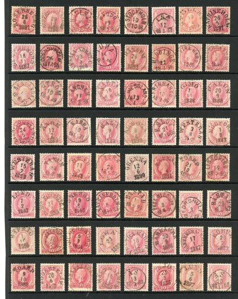 Oscar Boktryck: 64ex med mest lyx-stämplar.