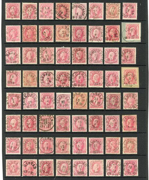 Oscar Boktryck: 107ex med mest prakt och lyxstämplar.