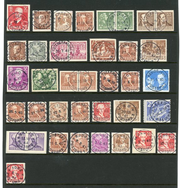 Postombud: vacker lot på två visirblad.