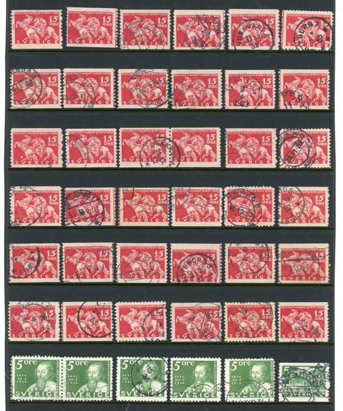 Varianter på Lützen och Postverket.