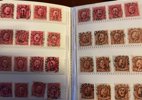 OSCAR II: 107st med prakt och lyx stämplar i album.