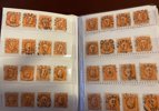 OSCAR II: 107st med prakt och lyx stämplar i album.