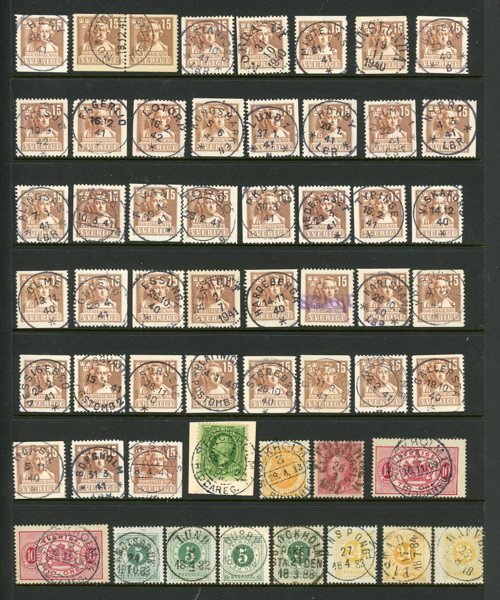 Visir-album med bla Oscars-stämplar.