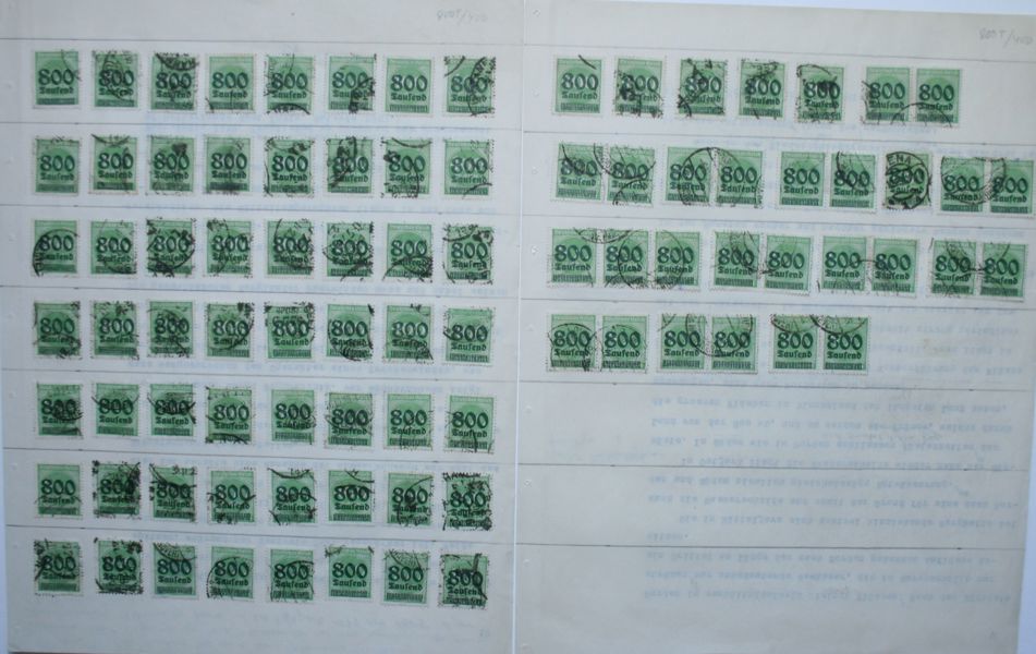 REICH INFLATION: xx/o spännande genuin lot.