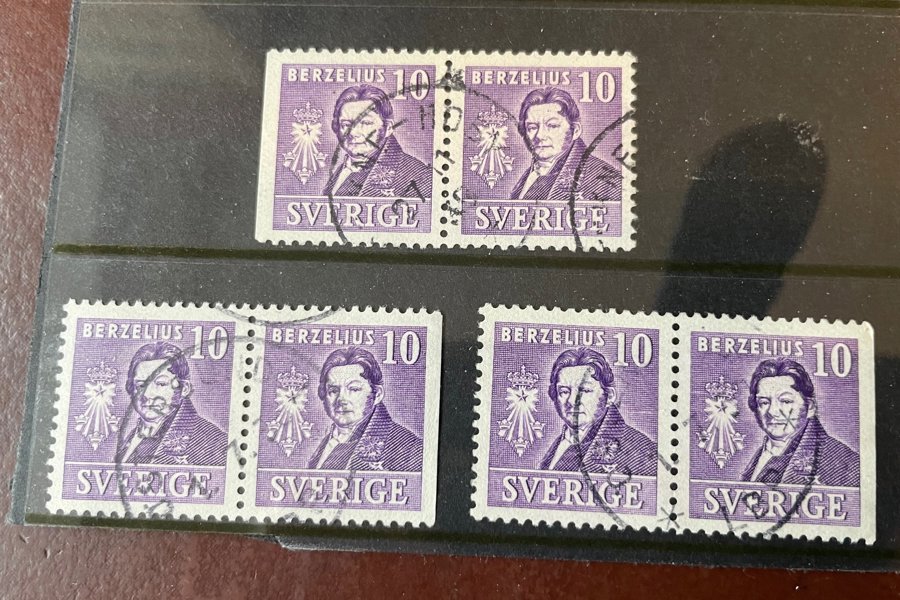 F320BC/CB; tre felfria exemplar.