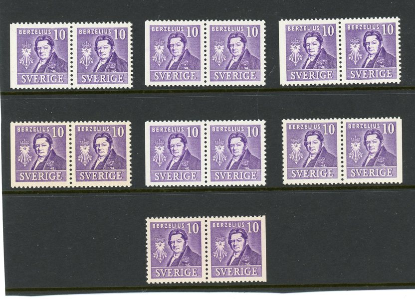 F320BC/CB; 7st xx felfria exemplar.