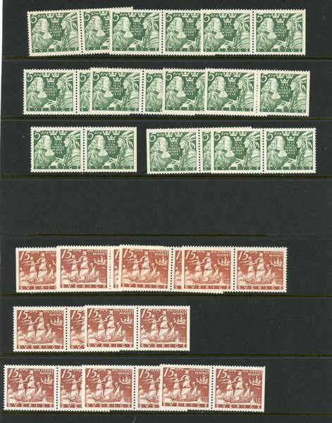 Nya Sverige BC/CB: 19st xx felfria ex.