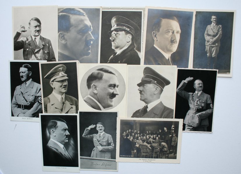 VYKORT: Hitler, 13 olika.