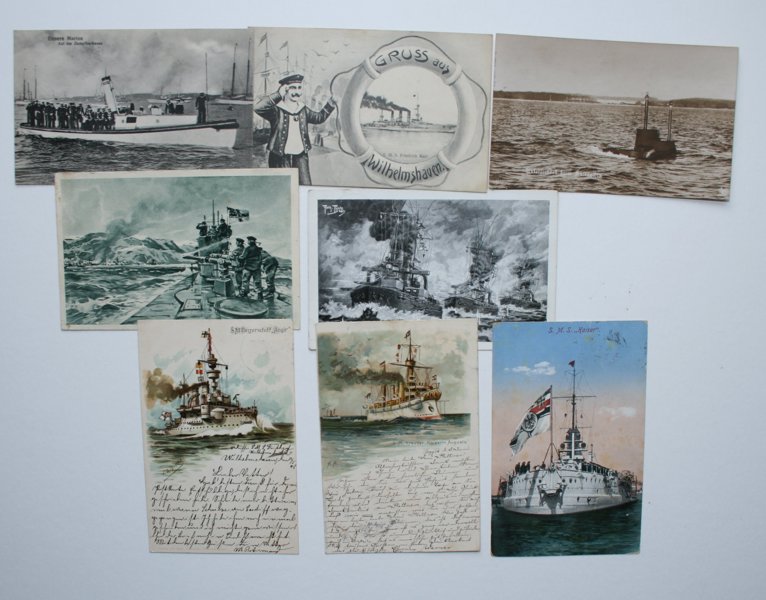 VYKORT REICH: 90st Kriegsmarine WW I.