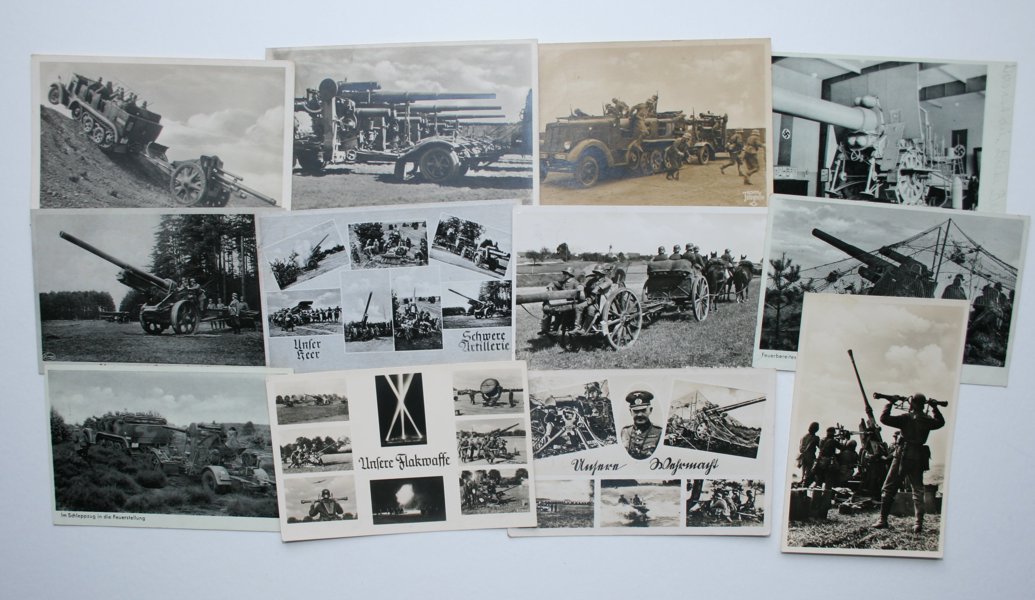 VYKORT REICH: ca 100st Wehrmacht WW II.
