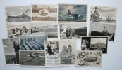 VYKORT REICH; Kriegsmarina WW II, samling 150st.