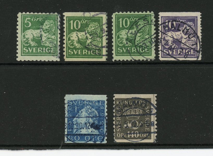 BANDMÄRKEN - Vattenmärken; 48 olika inkl flera bra.