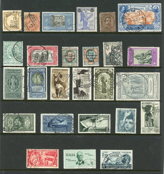 ITALIEN: Fin och välbesatt samling till 1970-talet.