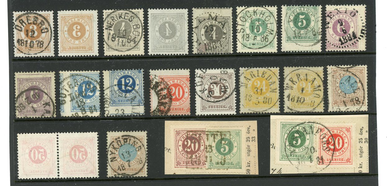 RINGTYP 13: Omfattande samling i tre album.