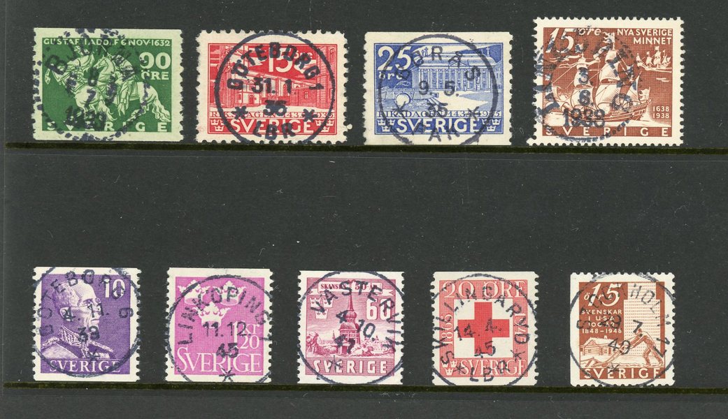 Visirpärm samling 1930-40tal inkl mycket extra-material. 