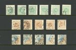 LÖSEN T14: samling med bla 6ex 6öre, 12st 20ö och 5ex 50ö+1kr.