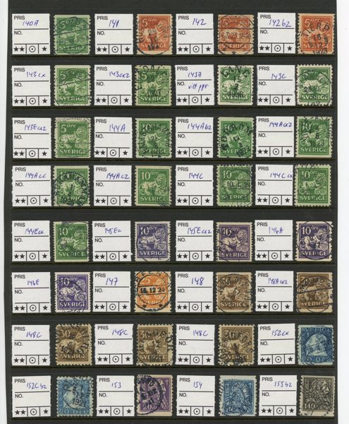 BAND: 32ex Stpende Lejon vm eller pr-lyx stämplar.