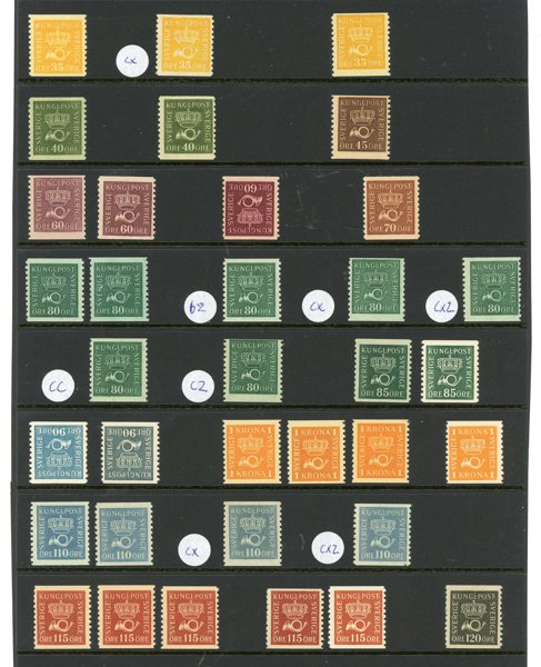 Post-emblem: xx/x samling med många bra märken.