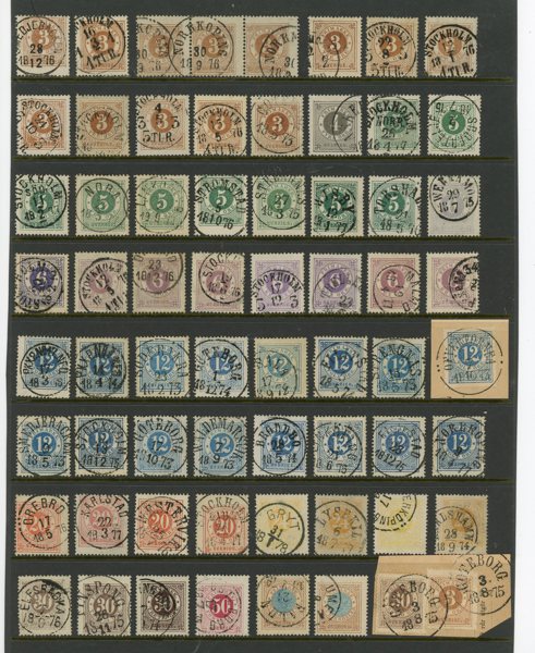 RINGTYP 14: överkomplett serie, bla 33öre klipp.