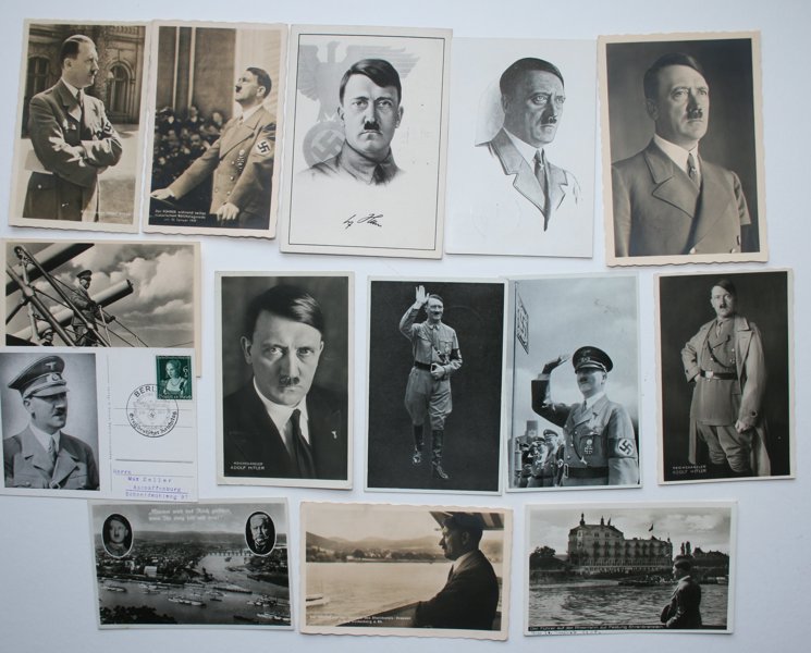 VYKORT Adolf Hitler, ca 100st gamla.