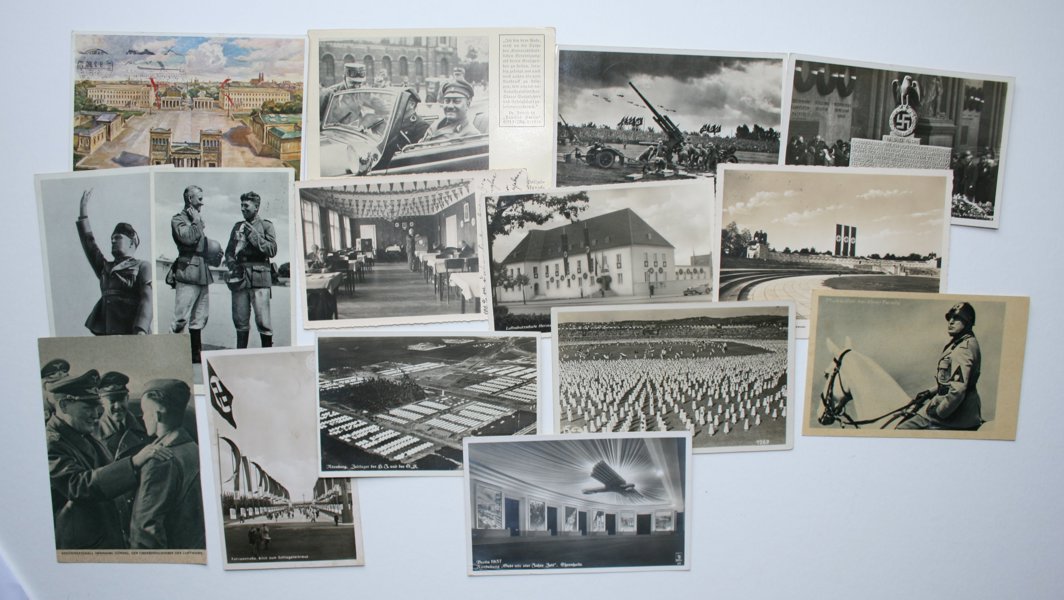 VYKORT Tyskland Nazi-eran, över 150st.