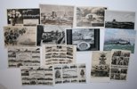 VYKORT REICH Kriegsmarine, samling 114st bla flera flerbildskort.