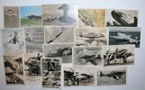 VYKORT REICH Luftwaffe WW II; samling 150st mest frankerade.