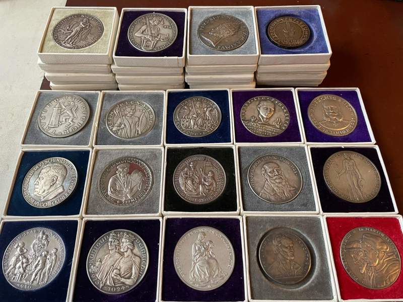 MEDALJER: 31st silver medaljer Tyskland 1920-30talet.