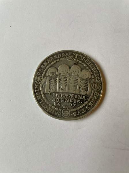 MYNT SACHSEN "8 Brüder Thaler" 1607.