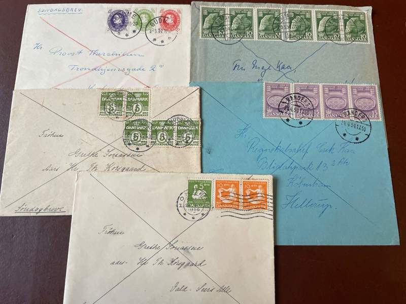 DANMARK: 36st Söndagsbrev i trevlig post.