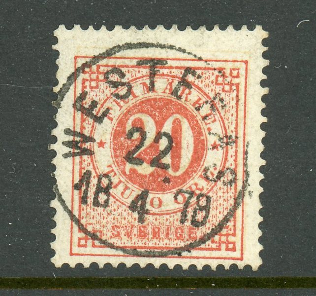 F23 Westerås 22.4.77, pr-lyx stämpel.