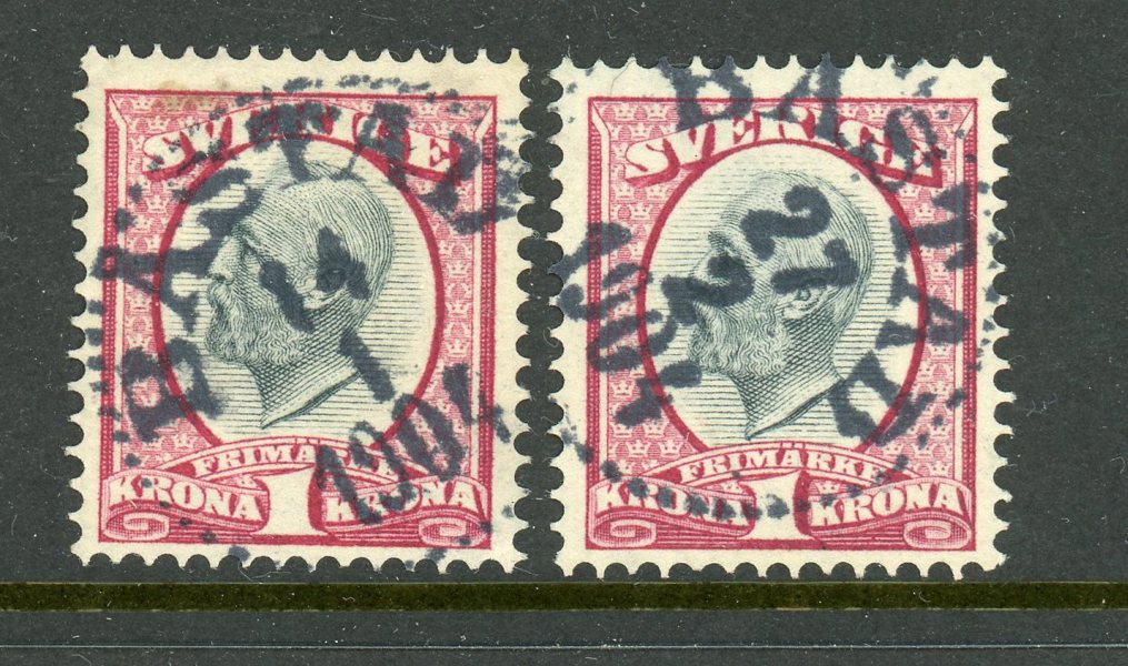 F60 Båstad 1904, två vackra ex.