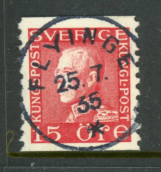 F177A Flyinge 25.7.35, pr-lyx på vitt papper.