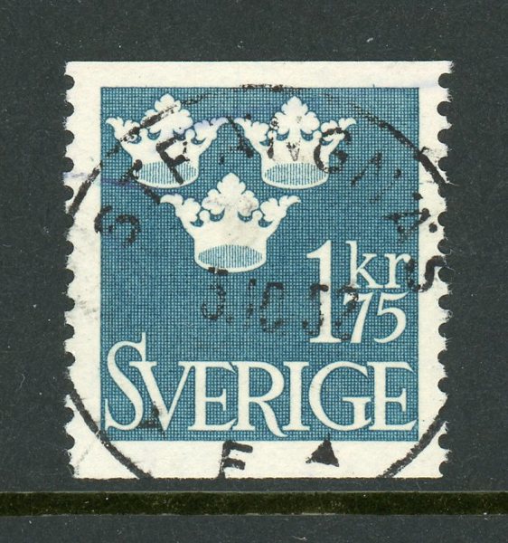 Strängnäs 3.10.57, lyxstämplat ex.